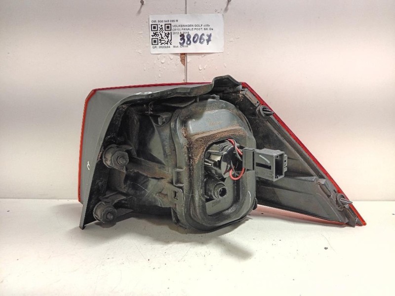 Fanale POST SX 5G0 945 095 M Volkswagen GOLF VII 2013