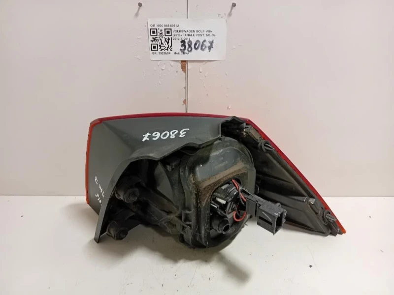 Fanale POST SX 5G0 945 095 M Volkswagen GOLF VII 2013