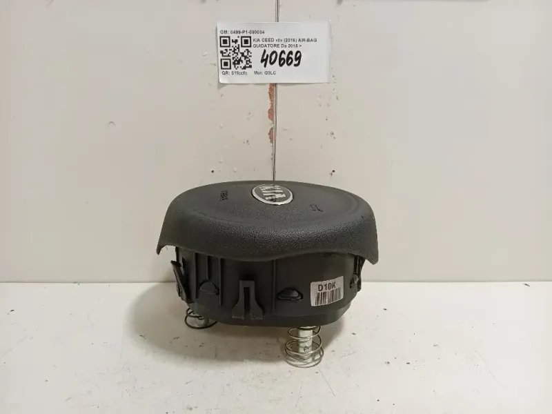 Air-bag Guidatore 0499-P1-000034 Kia CEED II 2016