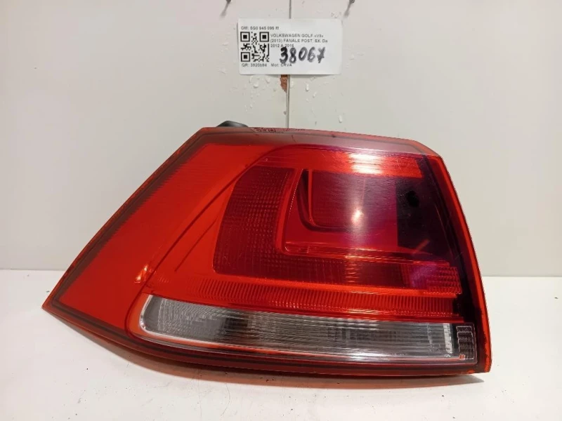 Fanale POST SX 5G0 945 095 M Volkswagen GOLF VII 2013