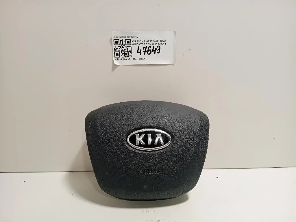 Air-bag Guidatore 569001W000HU Kia RIO III 2012