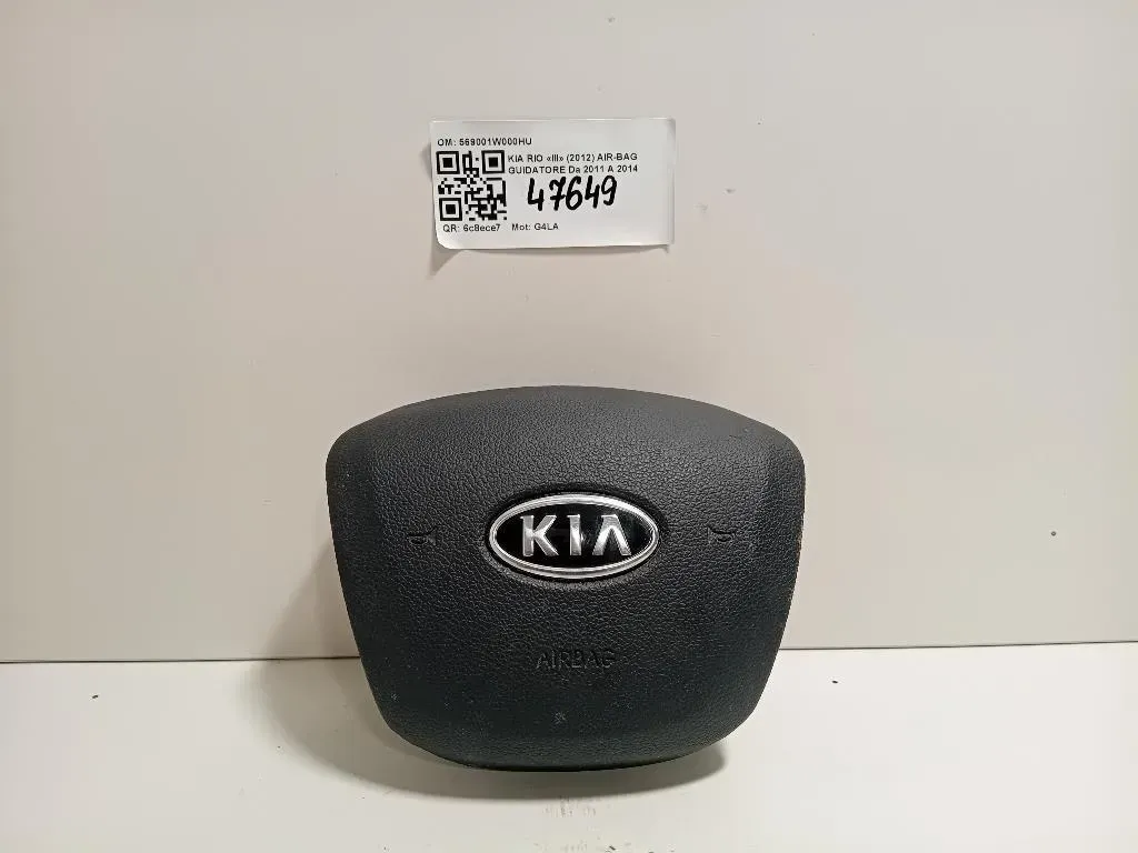Air-bag Guidatore 569001W000HU Kia RIO III 2012
