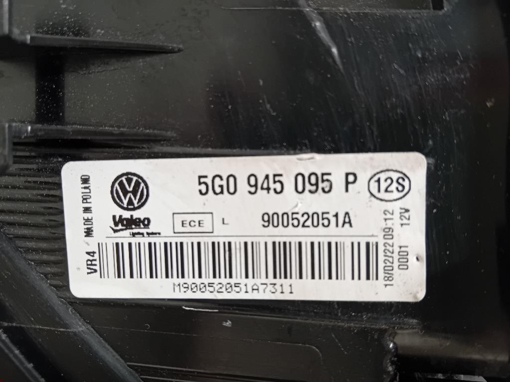 Fanale POST SX 5G0945095P Volkswagen GOLF VII 2017