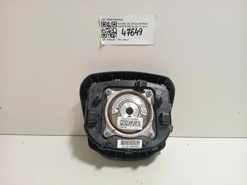 Air-bag Guidatore 569001W000HU Kia RIO III 2012