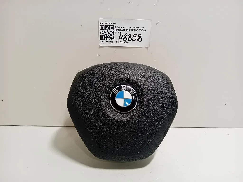 Air-bag Guidatore 6791332-09 Bmw Serie 1 F20 Berlina 2015