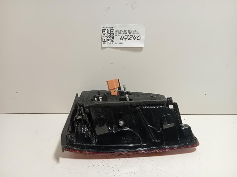 Fanale POST SX 5G0 945 094 AH Volkswagen GOLF VII 2017