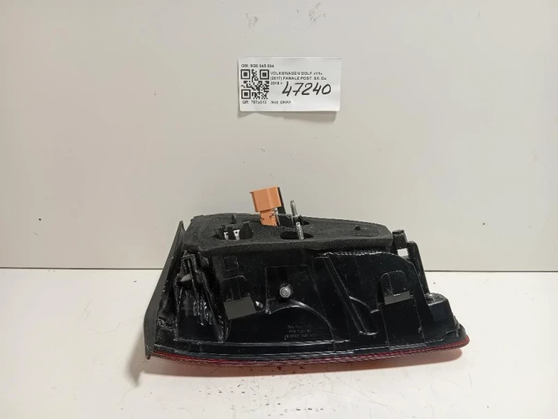 Fanale POST SX 5G0 945 094 AH Volkswagen GOLF VII 2017