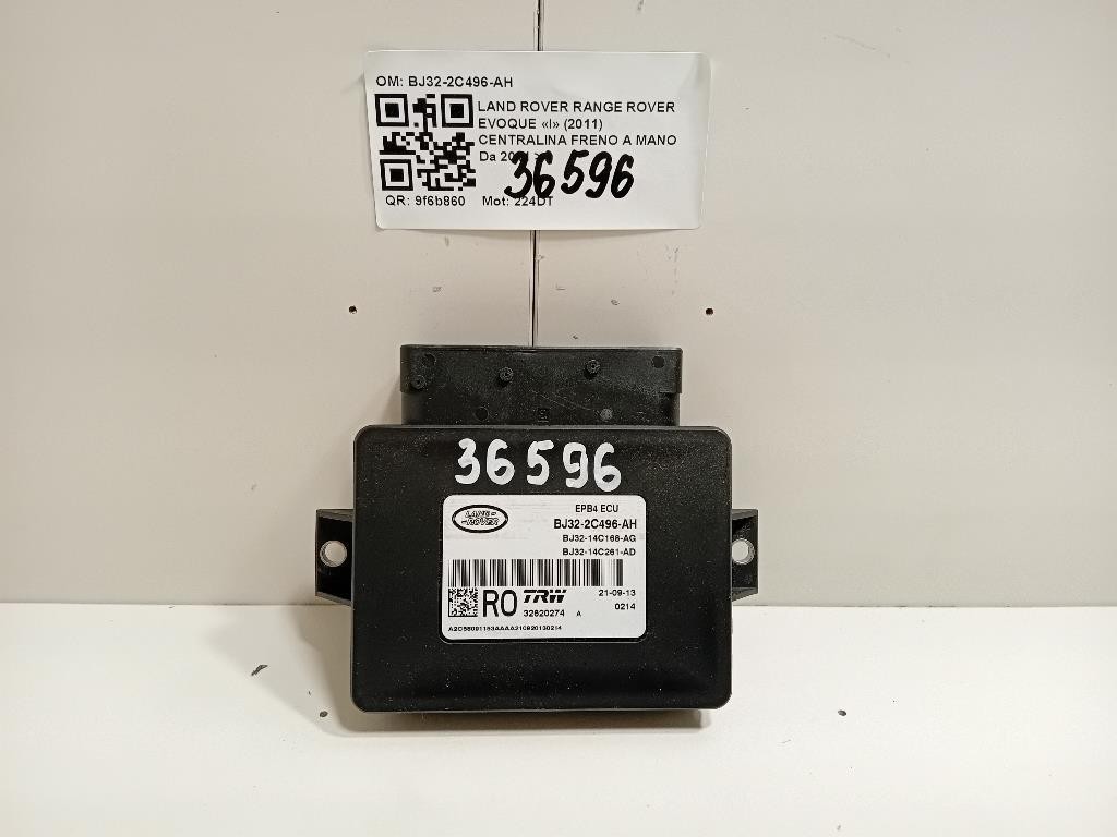 Centralina Freno A MANO BJ32-2C496-AH Land Rover Range Rover Evoque I 2011