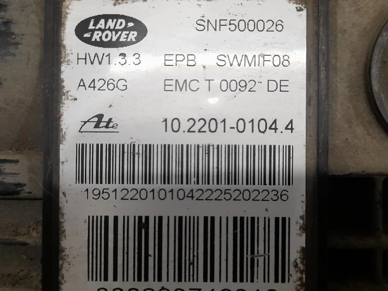 Centralina Freno A MANO SNF500026 Land Rover Range Rover Sport I 2005