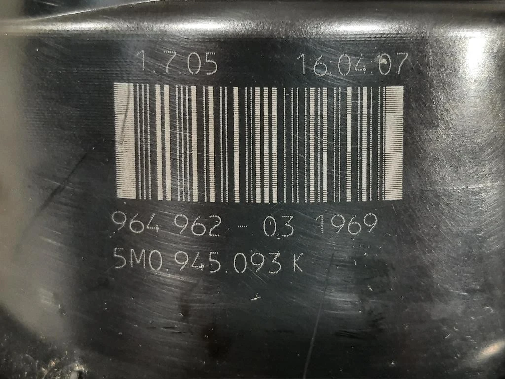 Fanale POST SX 5M0 945 093 K Volkswagen GOLF PLUS I 2004