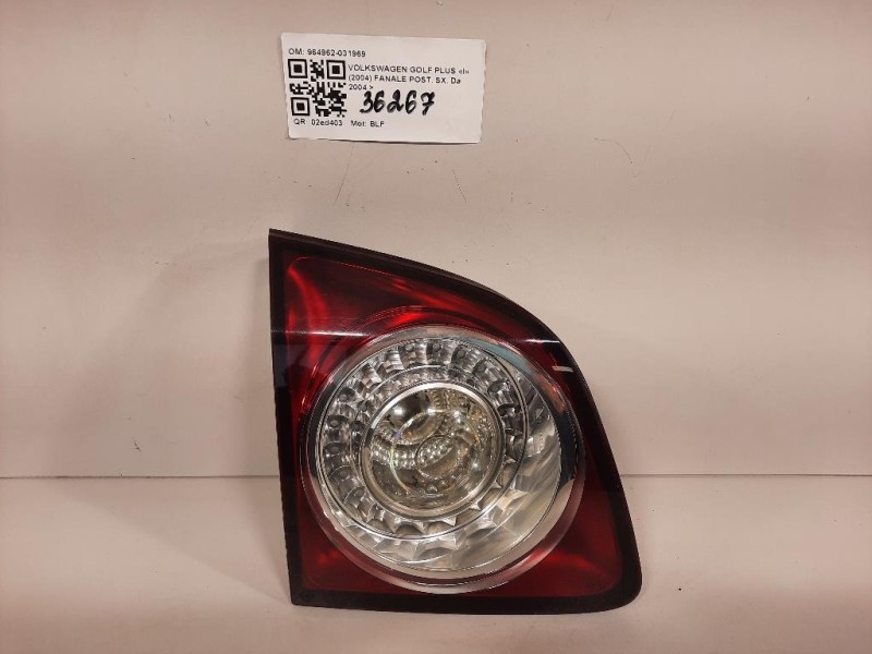 Fanale POST SX 5M0 945 093 K Volkswagen GOLF PLUS I 2004