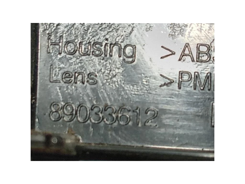 Fanale POST SX 89033612 Volkswagen GOLF PLUS I 2004