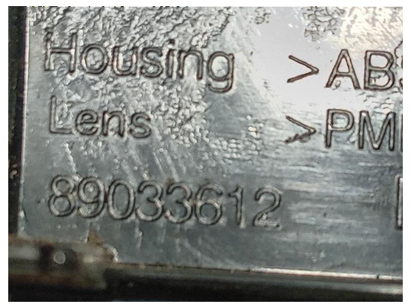 Fanale POST SX 89033612 Volkswagen GOLF PLUS I 2004