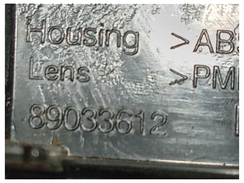 Fanale POST SX 89033612 Volkswagen GOLF PLUS I 2004