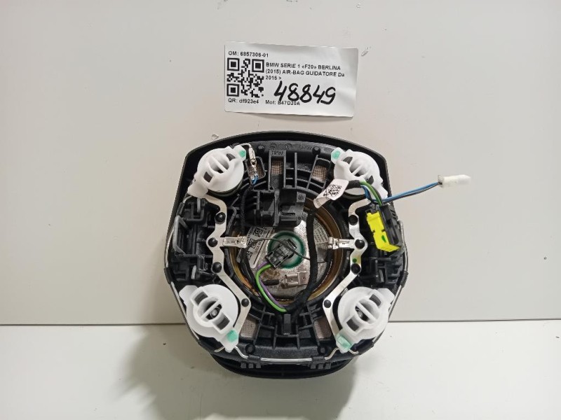 Air-bag Guidatore 6857306-01 Bmw Serie 1 F20 Berlina 2015