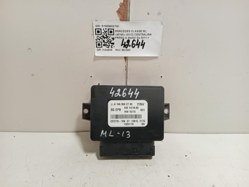 Centralina Freno A MANO A1669002700 Mercedes Classe ML W166 2012