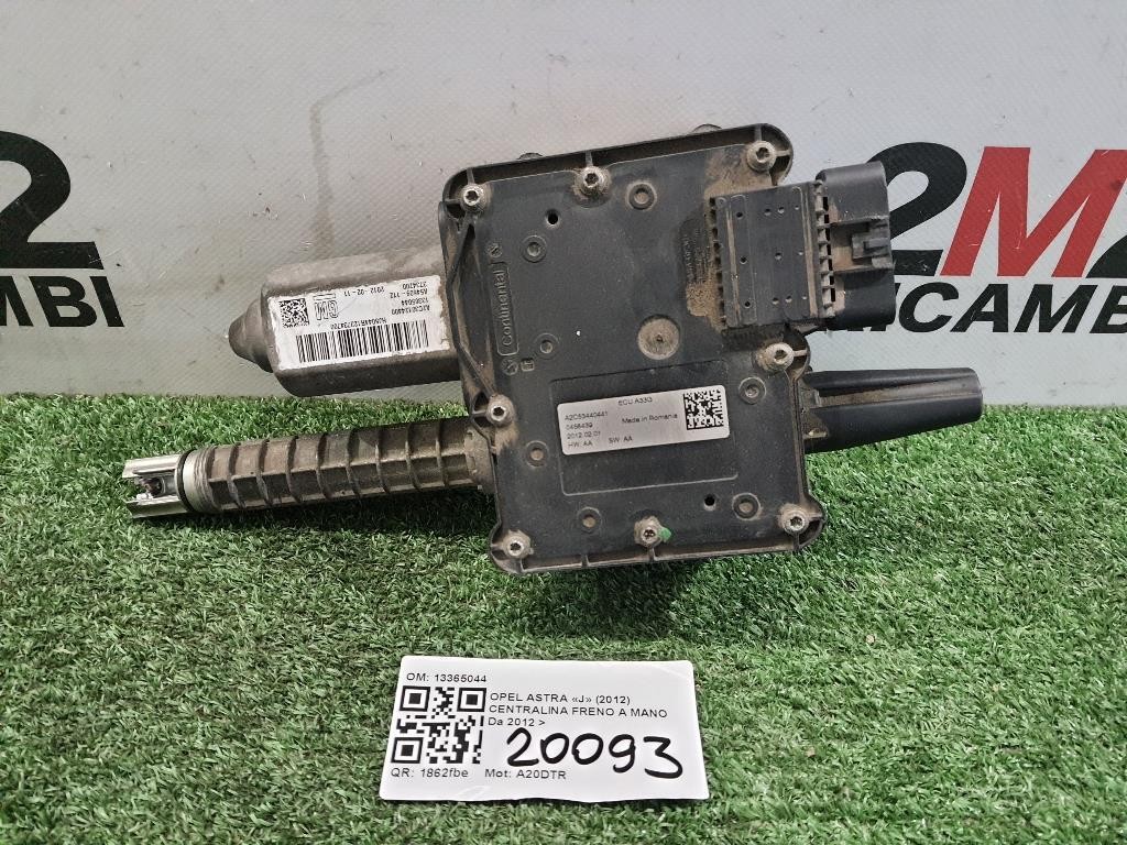 Centralina Freno A MANO 13365044 Opel Astra J 2012