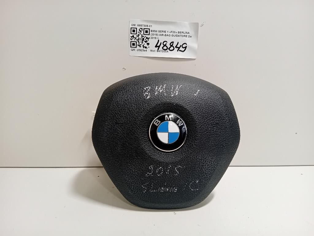 Air-bag Guidatore 6857306-01 Bmw Serie 1 F20 Berlina 2015