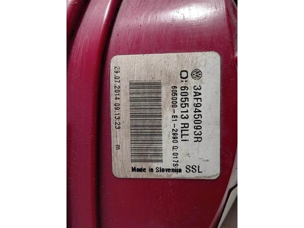 Fanale POST SX 3AF945093R Volkswagen Passat VI Variant 2011
