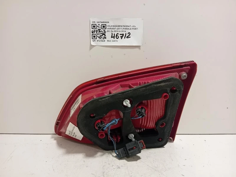 Fanale POST SX 3AF945093R Volkswagen Passat VI Variant 2011