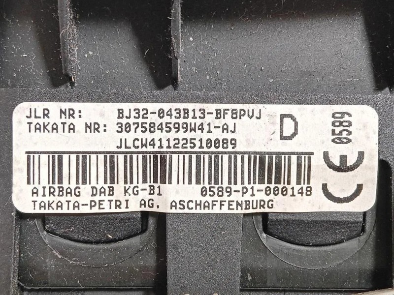 Air-bag Guidatore BJ32-043B13-BF8PVJ Land Rover Range Rover Evoque I 2011