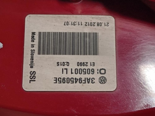 Fanale POST SX 3AF945095E Volkswagen Passat VI Variant 2011