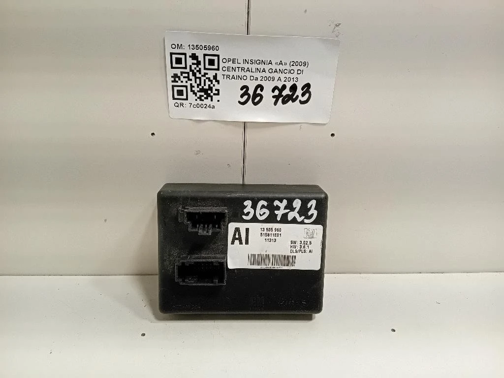 Centralina Gancio DI Traino 13505960 Opel Insignia A 2009