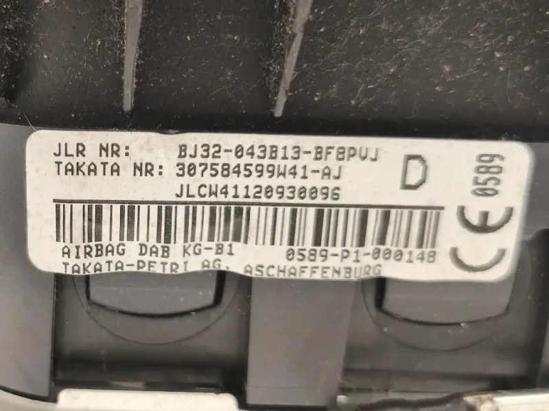 Air-bag Guidatore BJ32-043B13-BF8PVJ Land Rover Range Rover Evoque I 2011