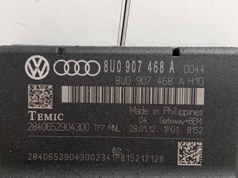 Centralina Gateway 8U0 907 468 A Audi A1 8XA Sportback 2012