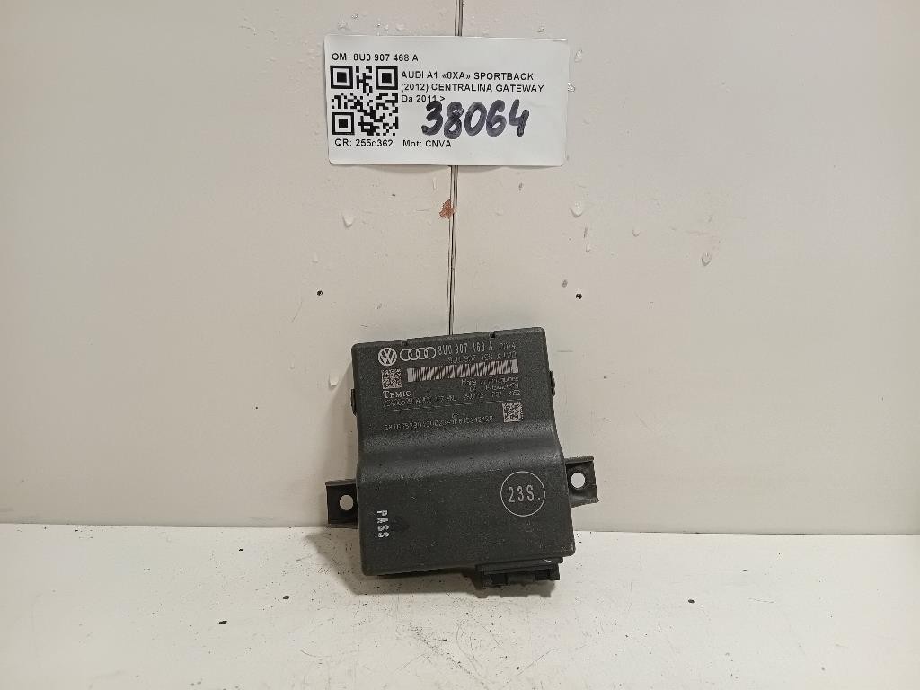 Centralina Gateway 8U0 907 468 A Audi A1 8XA Sportback 2012