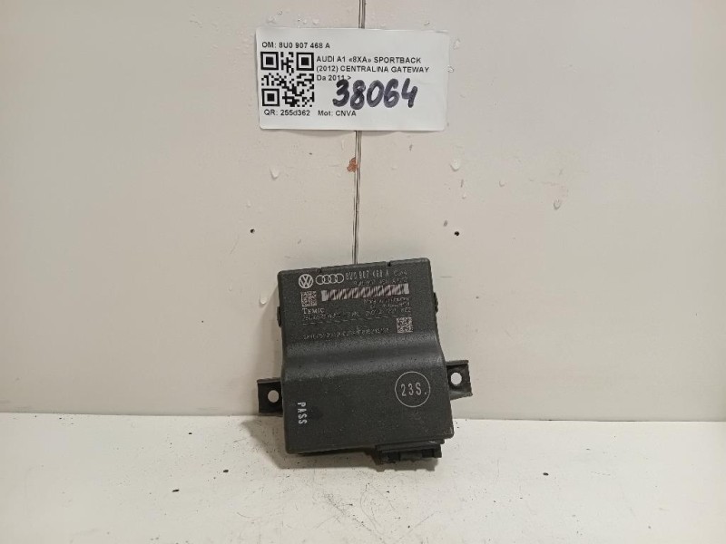 Centralina Gateway 8U0 907 468 A Audi A1 8XA Sportback 2012