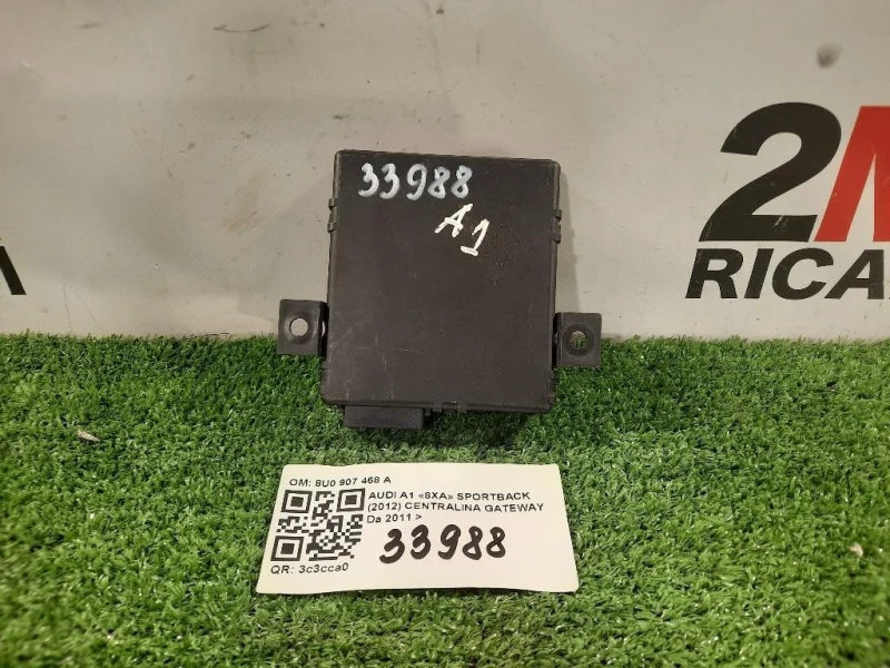 Centralina Gateway 8U0 907 468 A Audi A1 8XA Sportback 2012