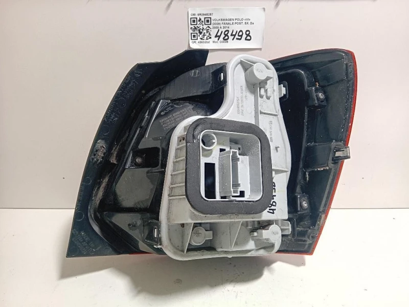 Fanale POST SX 6R0945257 Volkswagen POLO VI 2009