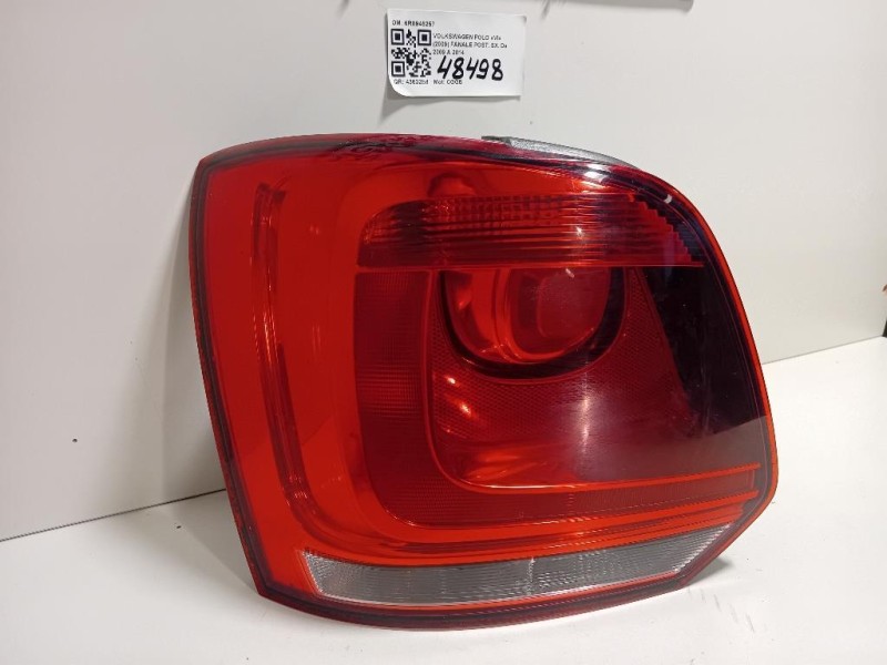 Fanale POST SX 6R0945257 Volkswagen POLO VI 2009