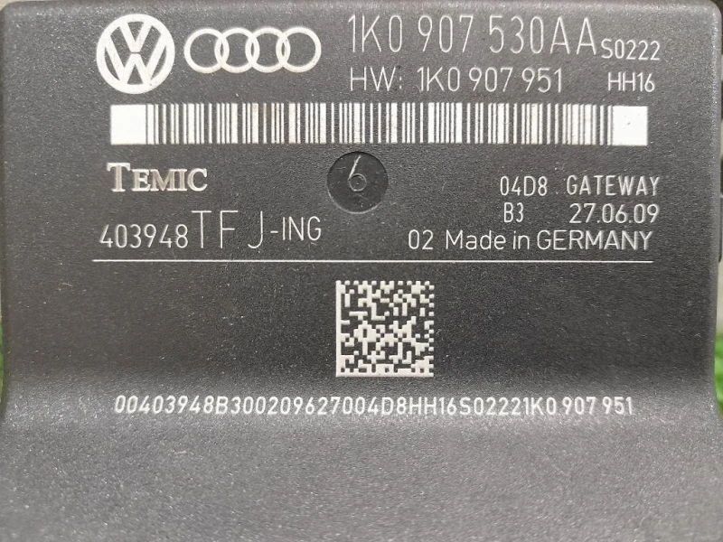 Centralina Gateway 1K0907530AA Audi A3 8PA Sportback 2008