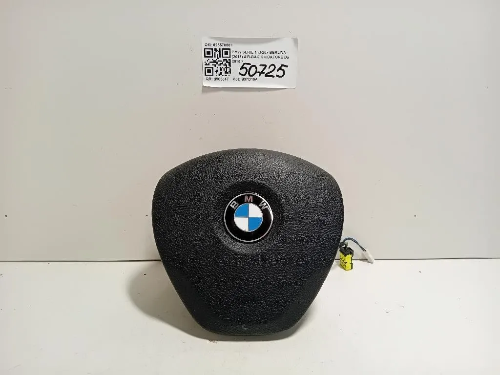 Air-bag Guidatore 62557050F Bmw Serie 1 F20 Berlina 2015