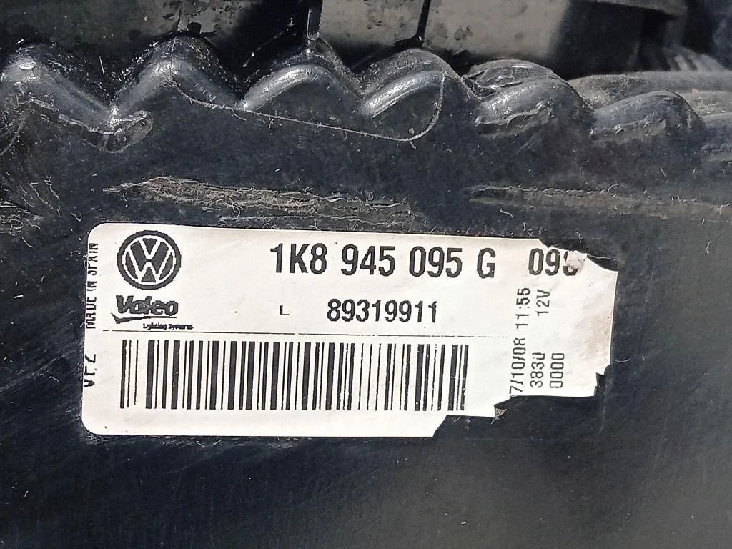 Fanale POST SX 1K8945095G Volkswagen Scirocco III 2009