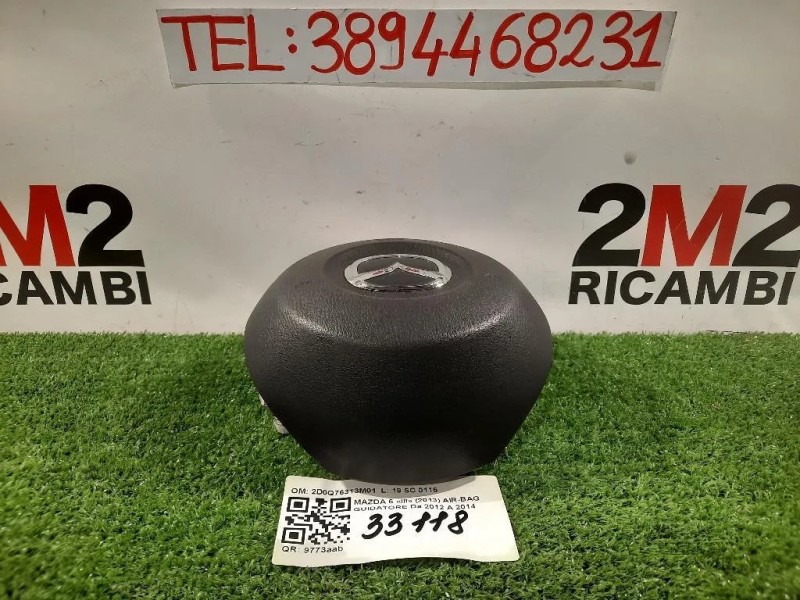 Air-bag Guidatore 2D0Q76313M01 Mazda 6 III 2013