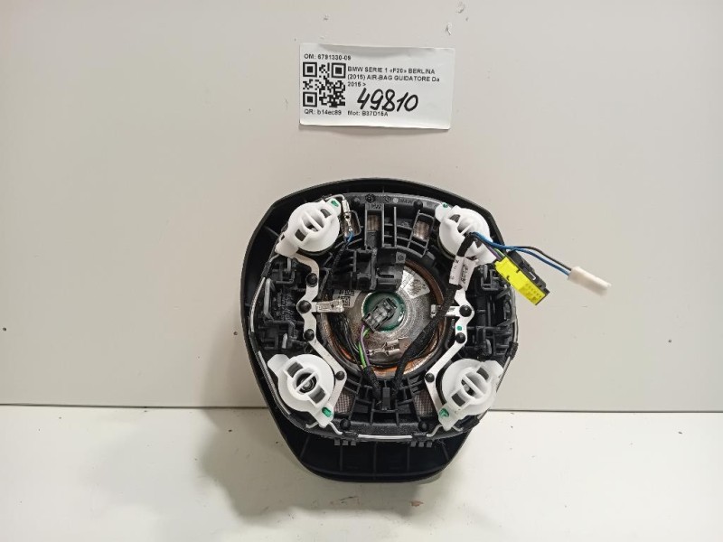 Air-bag Guidatore 6791330-09 Bmw Serie 1 F20 Berlina 2015