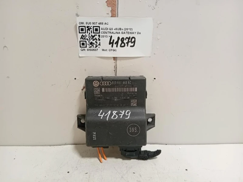 Centralina Gateway 8U0 907 468 AC Audi Q3 8UB 2012