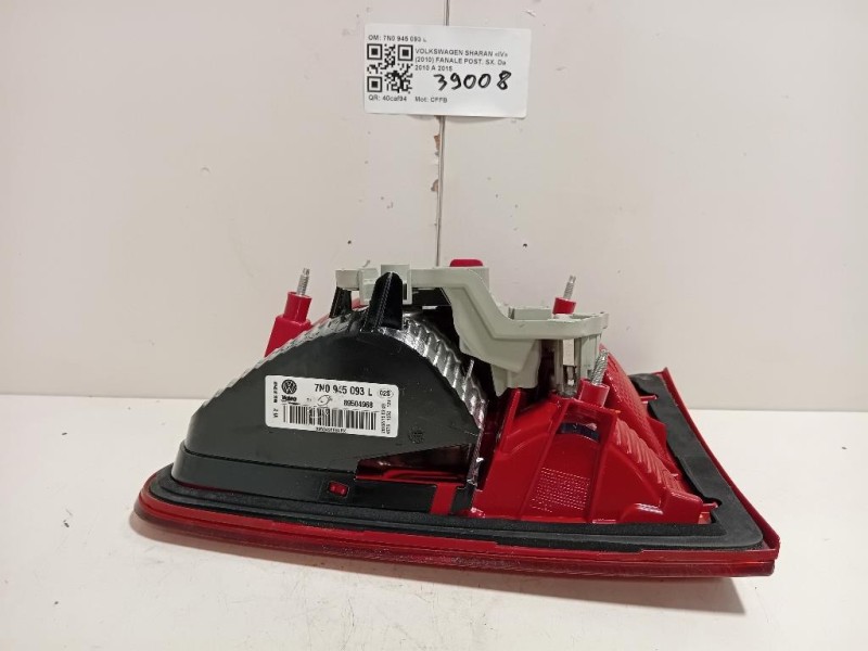 Fanale POST SX 7N0 945 093 L Volkswagen Sharan IV 2010
