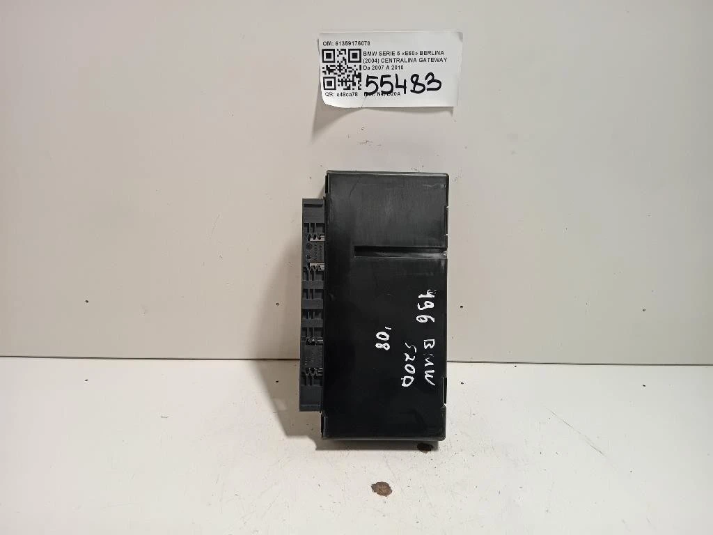 Centralina Gateway 61359176078 Bmw Serie 5 E60 Berlina 2004