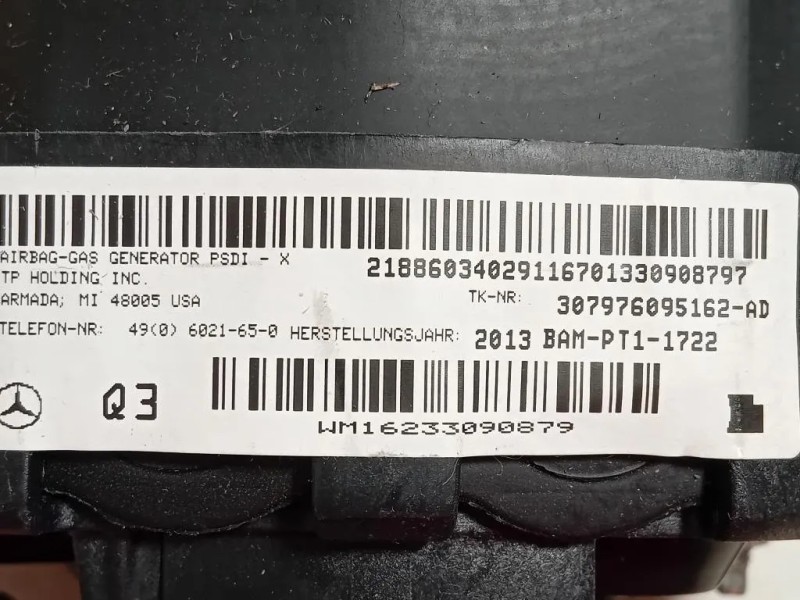Air-bag Guidatore 307976095162-AD Mercedes Classe B W246 2012