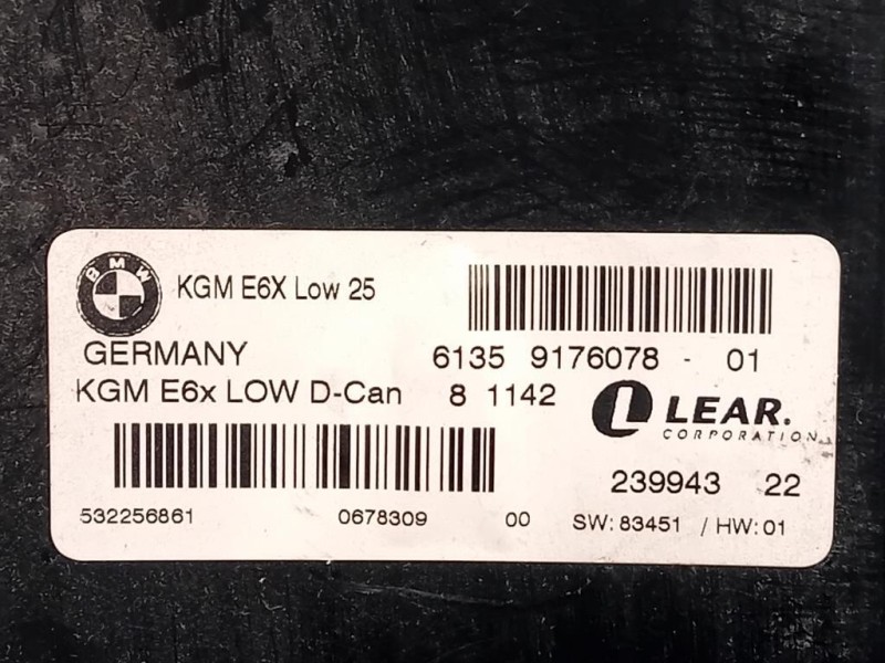 Centralina Gateway 61359176078 Bmw Serie 5 E60 Berlina 2004