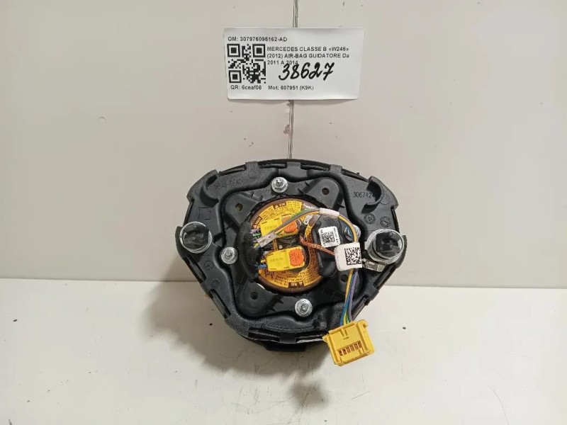 Air-bag Guidatore A21886034029116 307976095162 Mercedes Classe B W246 2012