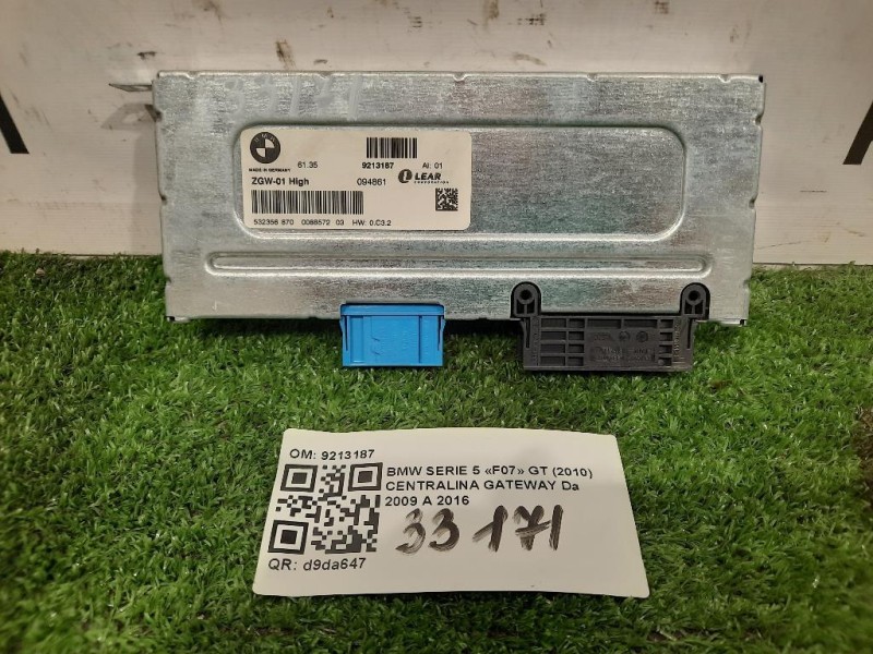 Centralina Gateway 9213187 Bmw Serie 5 F07 GT 2010