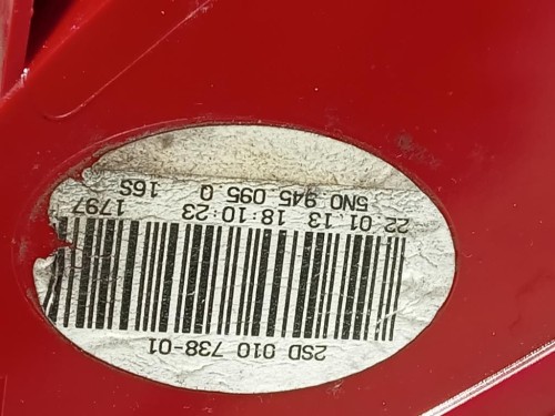 Fanale POST SX 178933 Volkswagen Tiguan I 2011