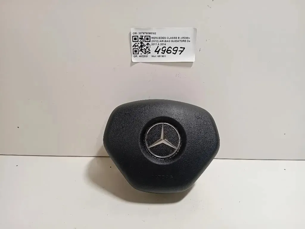 Air-bag Guidatore 307976095162 Mercedes Classe B W246 2012