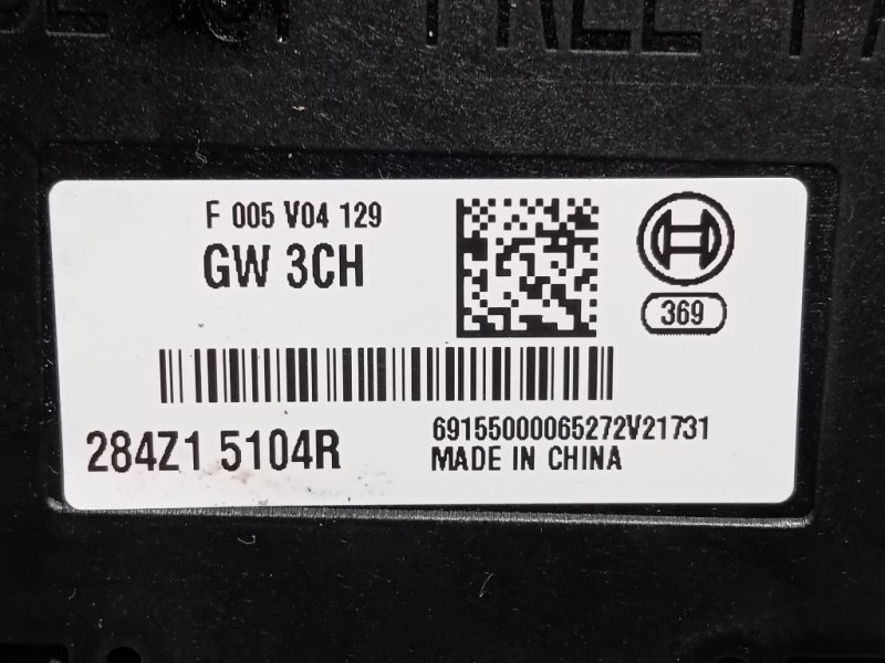 Centralina Gateway 284Z15104R Dacia Duster II 2021