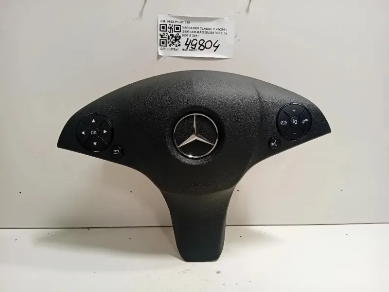 Air-bag Guidatore 0589-P1-001019 Mercedes Classe C W204 2007